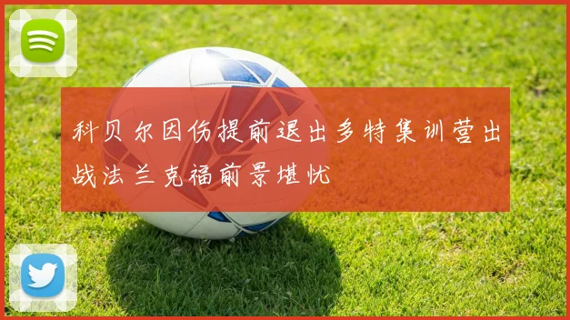 科贝尔因伤提前退出多特集训营出战法兰克福前景堪忧